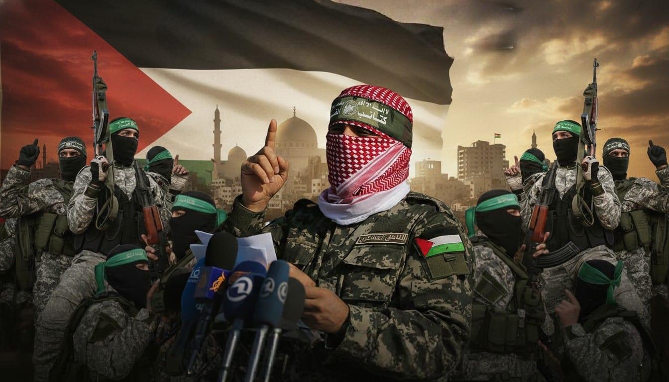 Perlawanan rakyat Palestina di Gaza.