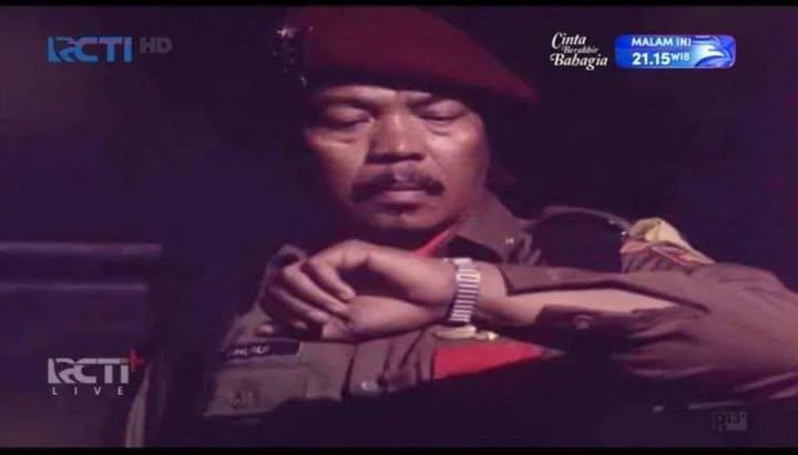 Gambar seorang karakter dari film G30S buatan zaman Orde Baru.