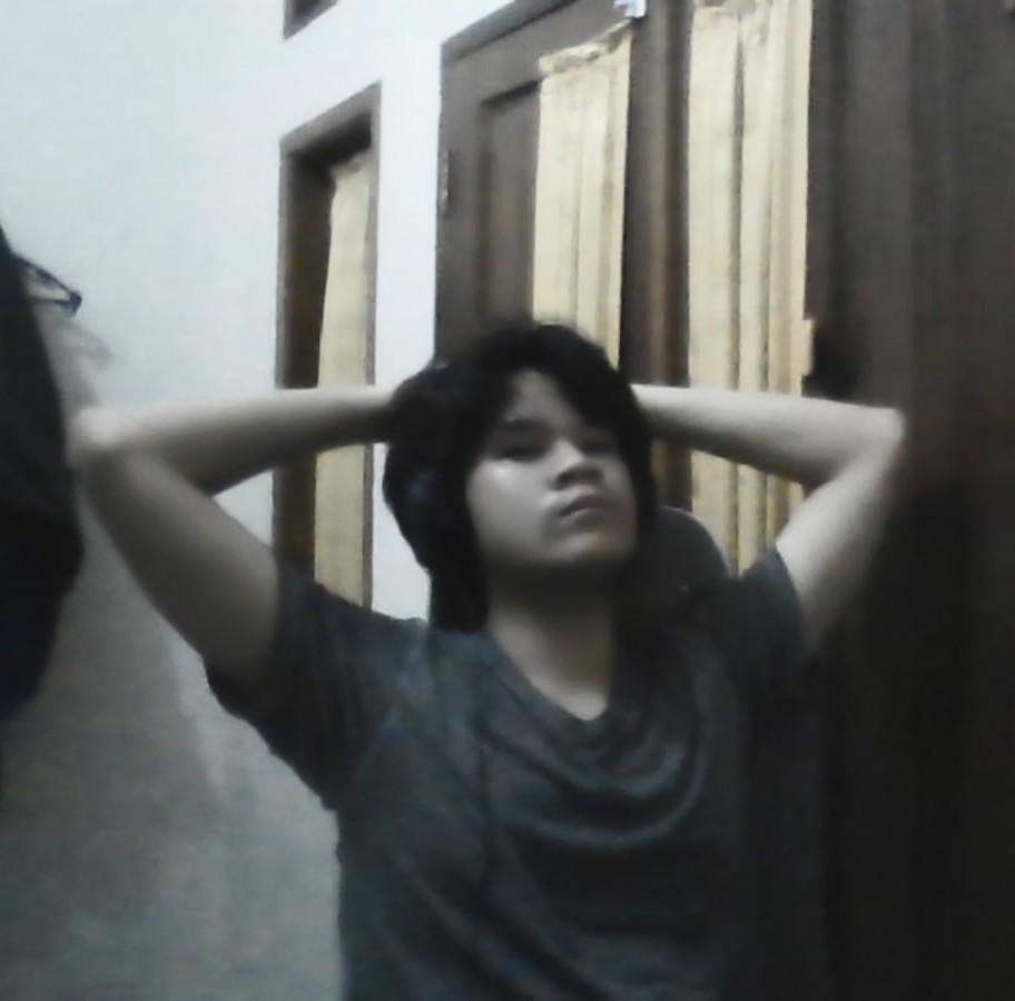 Seorang pemuda santai